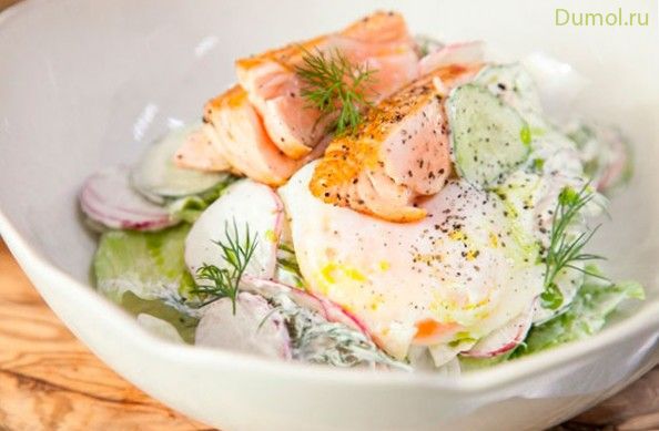 Салат «Леди» со сметаной