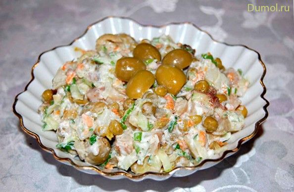 Салат мясной «Русская красавица»