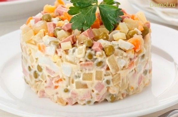 Салат «Оливье», классический рецепт