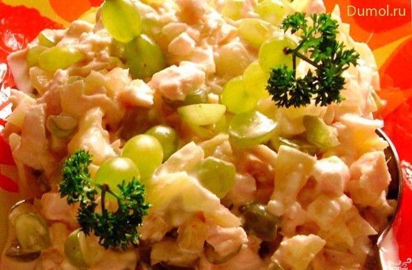 Салат «Женский» с куриным филе