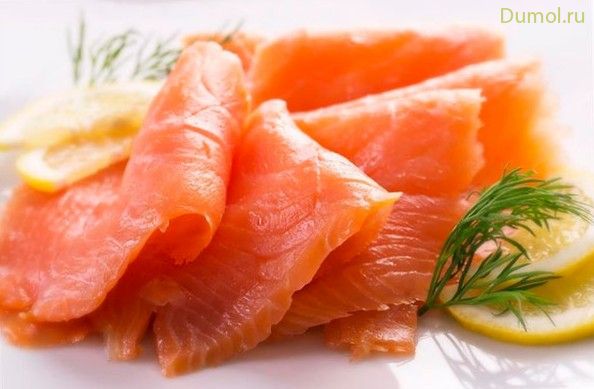 Семга малосольная, сухого посола