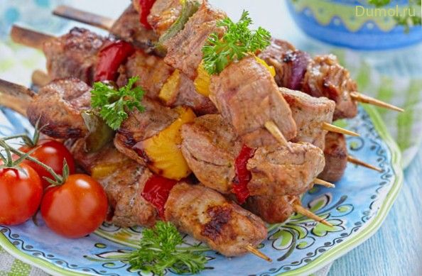 Шашлык из свинины в уксусе