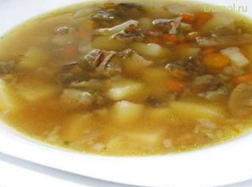 Щи с бараниной и шпиком «Скандинавские»