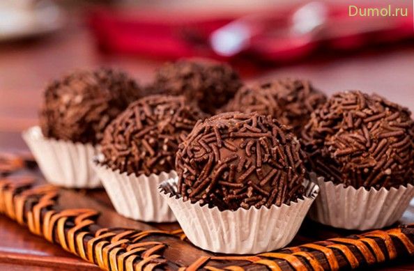 Шоколадный десерт «Бригадейро»