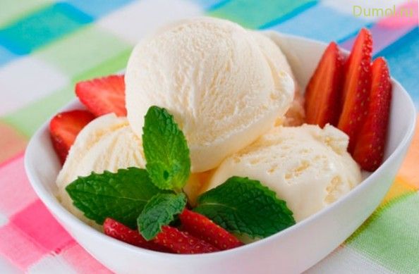 Сливочное мороженое по-домашнему (сливочное, мороженое, жир) Сливочное мороженое по-домашнему