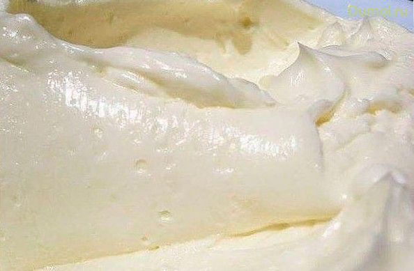 Сливочный крем «Пятиминутка» для выпечки