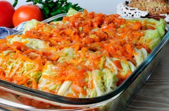 Сочные «Ленивые» голубцы по-домашнему