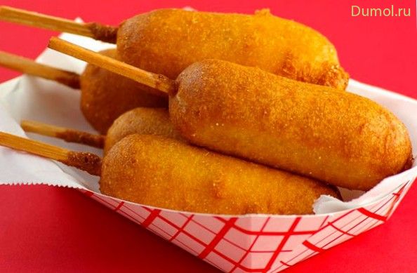 Сосиски «Корн Дог» в тесте