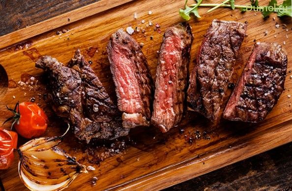 Стейки из говядины с лимонным соком и травами (стейки, говядины) Стейки из говядины с лимонным соком и травами