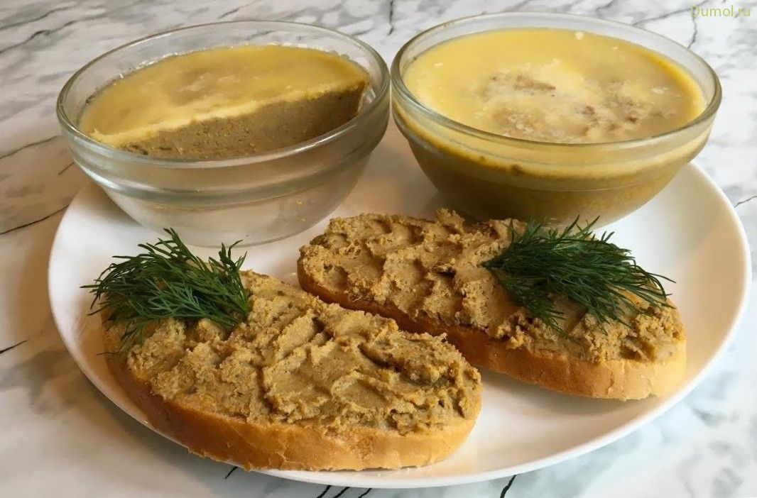 Быстрый печеночный паштет (стремительный, печеночный, паштет) Быстрый печеночный паштет
