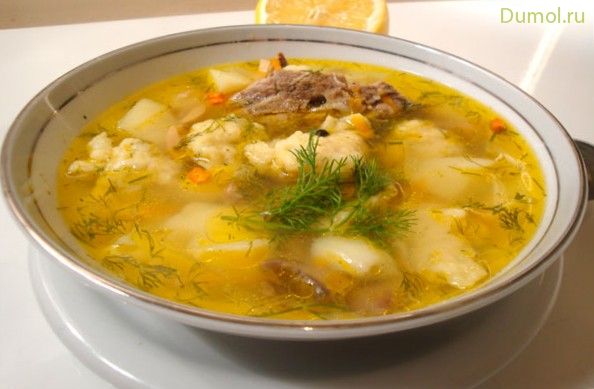 Суп грибной с капустой по-гуцульски