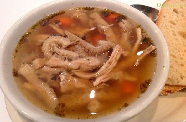 Суп из рубца «Фляки» по-варшавски