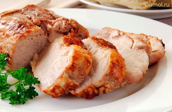 Свинина запеченная с фенхелем в мультиварке