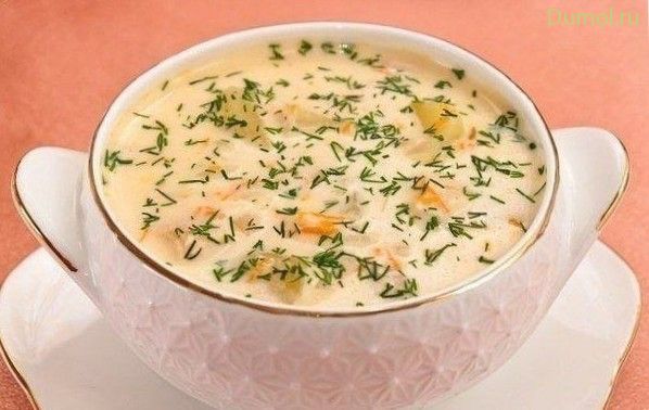 Сырный суп с куриным филе и рисом (сырный, куриным, филе) Сырный суп с куриным филе и рисом