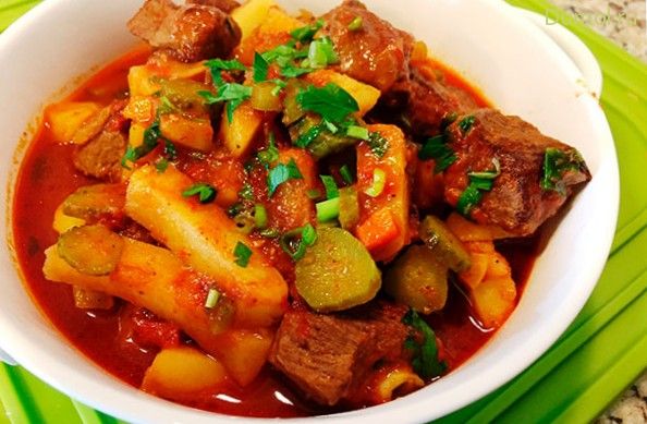 Татарский суп с мясом
