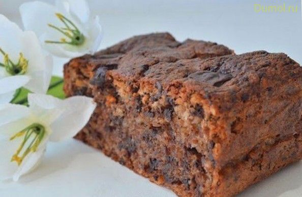 Торт «Два орешка» с горьким шоколадом