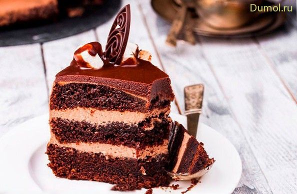 Торт «Заварной шоколад» со сливками (торт, заварной, жир, пищевой) Торт «Заварной шоколад» со сливками