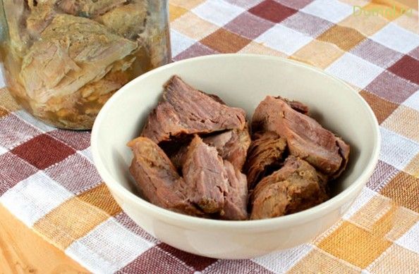 Тушенка в мультиварке по-домашнему (тушенка, мультиварке) Тушенка в мультиварке по-домашнему