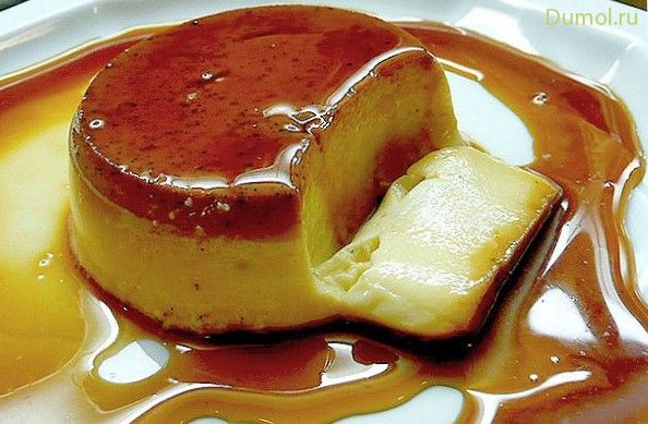Уникальный десерт «Крем-карамель» (уникальный, десерт, крем-карамель) Уникальный десерт «Крем-карамель»