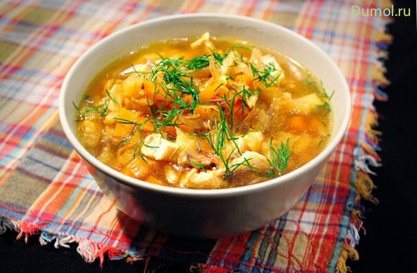 «Уральские» щи с курицей (уральские, курицей, капуста) «Уральские» щи с курицей