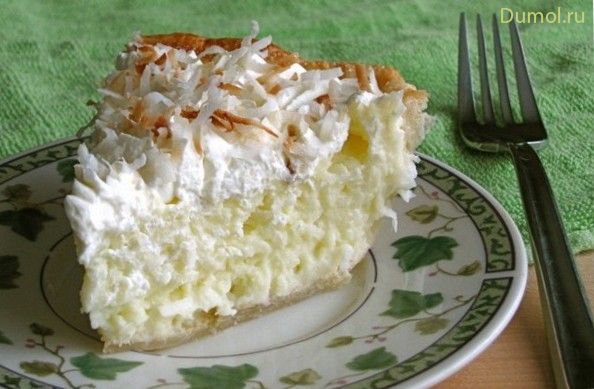 Ванильно-кокосовый пирог