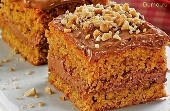 Венесуэльский торт с орехами и вареной сгущенкой