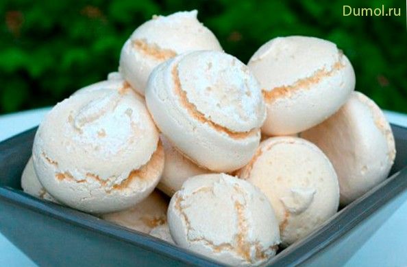 Весьма нежное домашнее безе