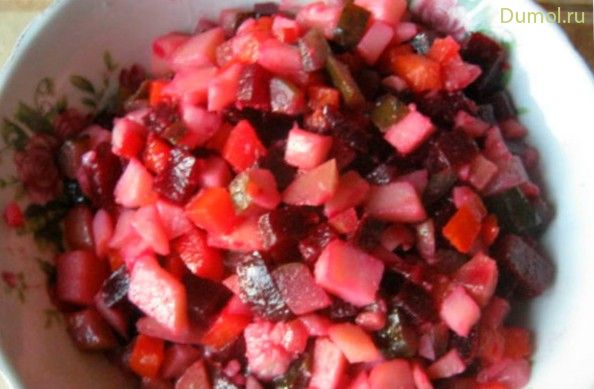 Винегрет постный по-русски