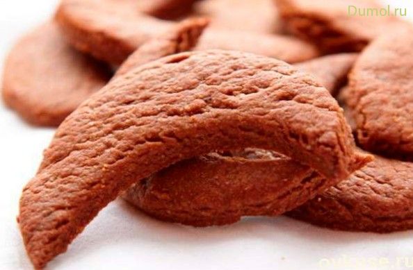 Вкусное кофейно-шоколадное печенье