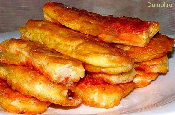 Закусочные крабовые палочки в кляре