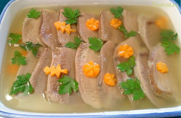 Заливной язык