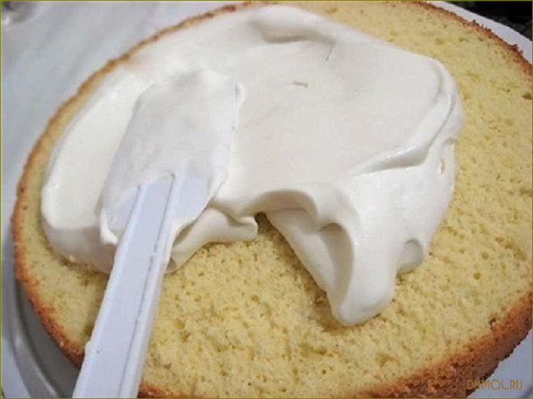 Вкусный крем для бисквитного торта