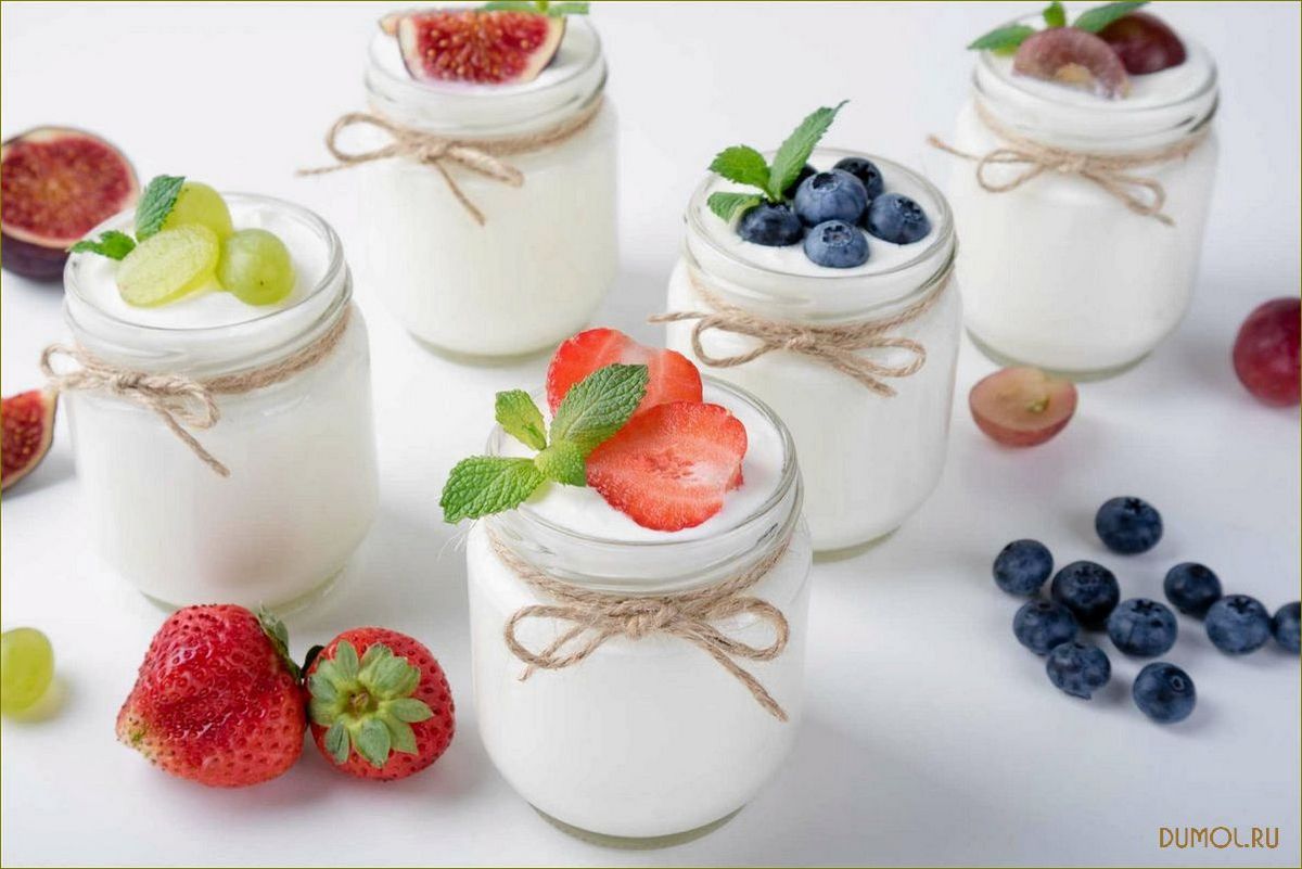 Домашний йогурт для детей