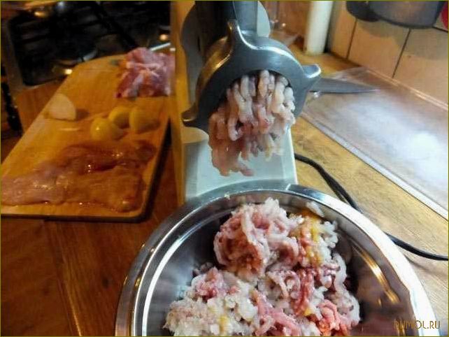 Рецепт котлет из щуки со свининой