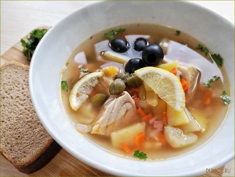 Рецепт простого рыбного супа