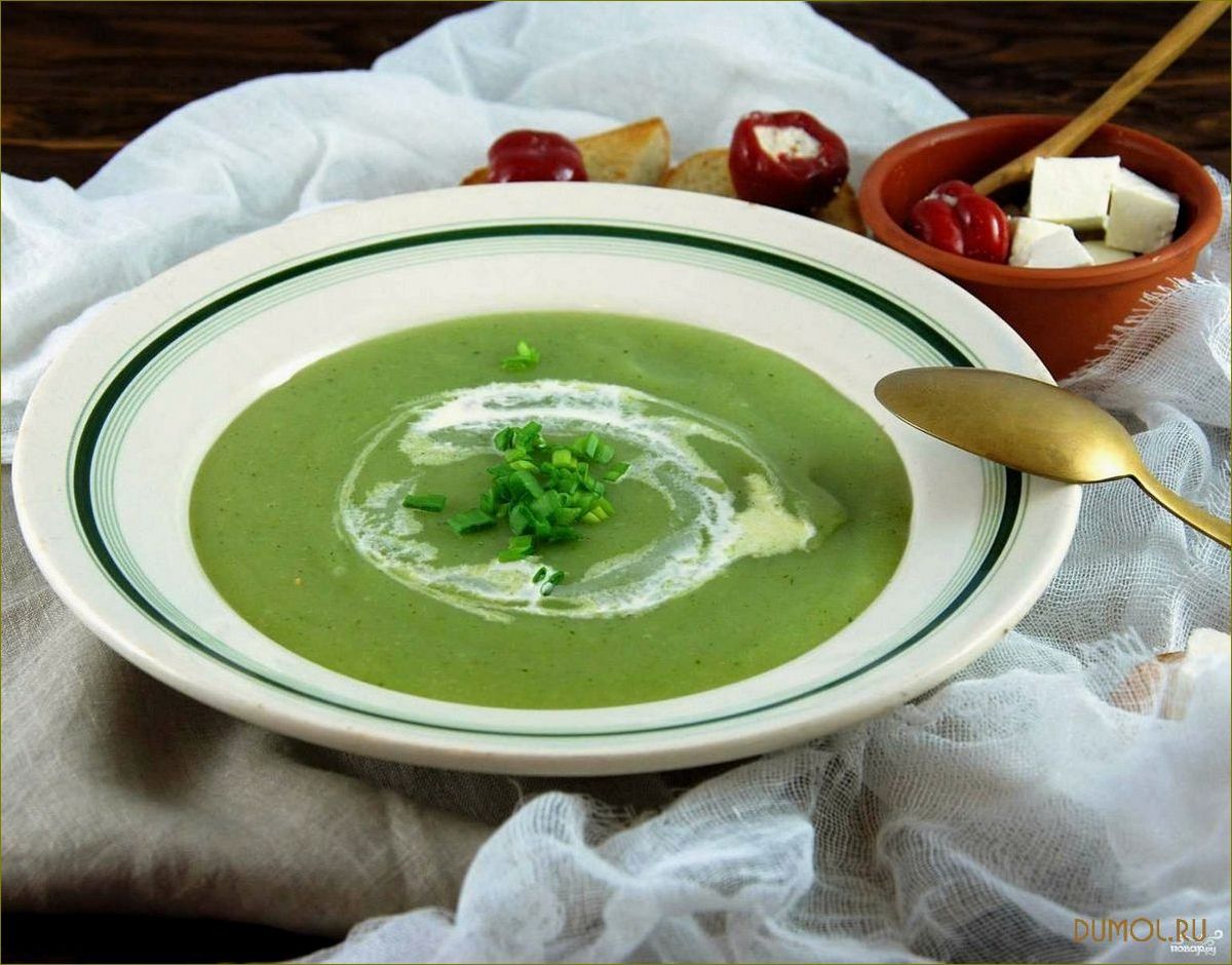 Суп из брокколи диетический