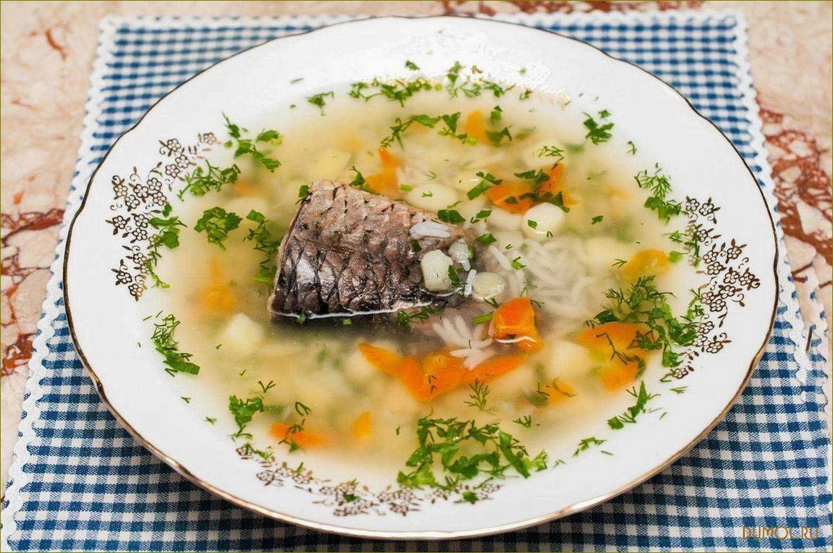 Рецепт приготовления супа из головы горбуши
