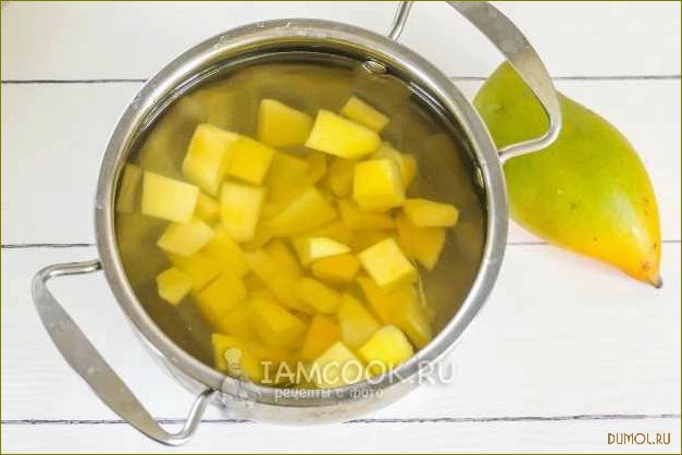 Компот из манго: рецепты приготовления и полезные свойства