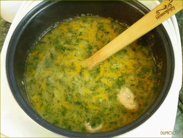 Гороховый суп без картошки