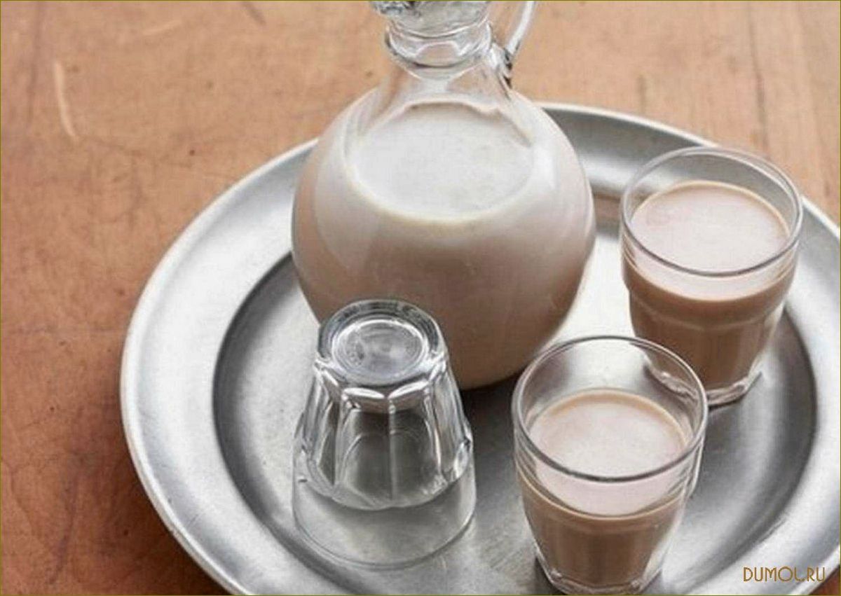 Домашний молочный ликер: рецепты приготовления
