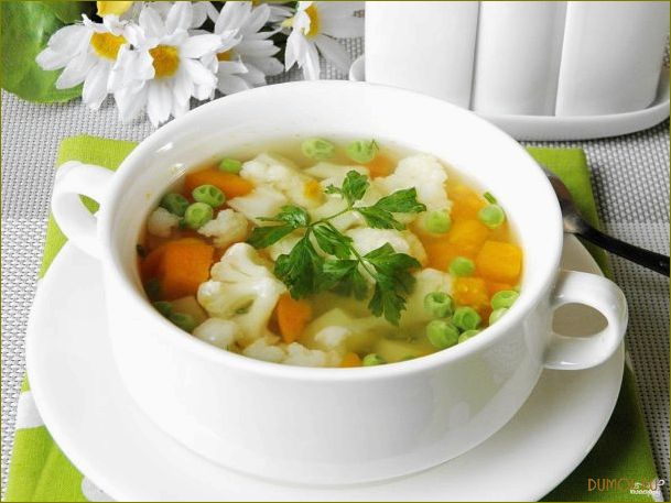 Рецепт супа на воде