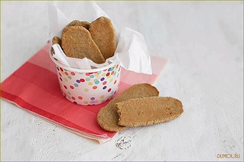 Печенье на детской смеси: полезный и вкусный десерт для самых маленьких
