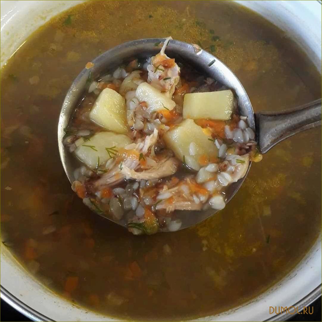 Рецепт супа из гречки