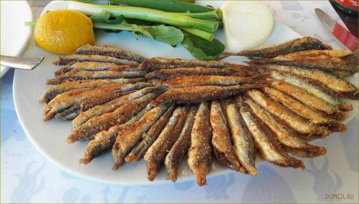 Жареная хамса — вкусное блюдо из морской рыбы