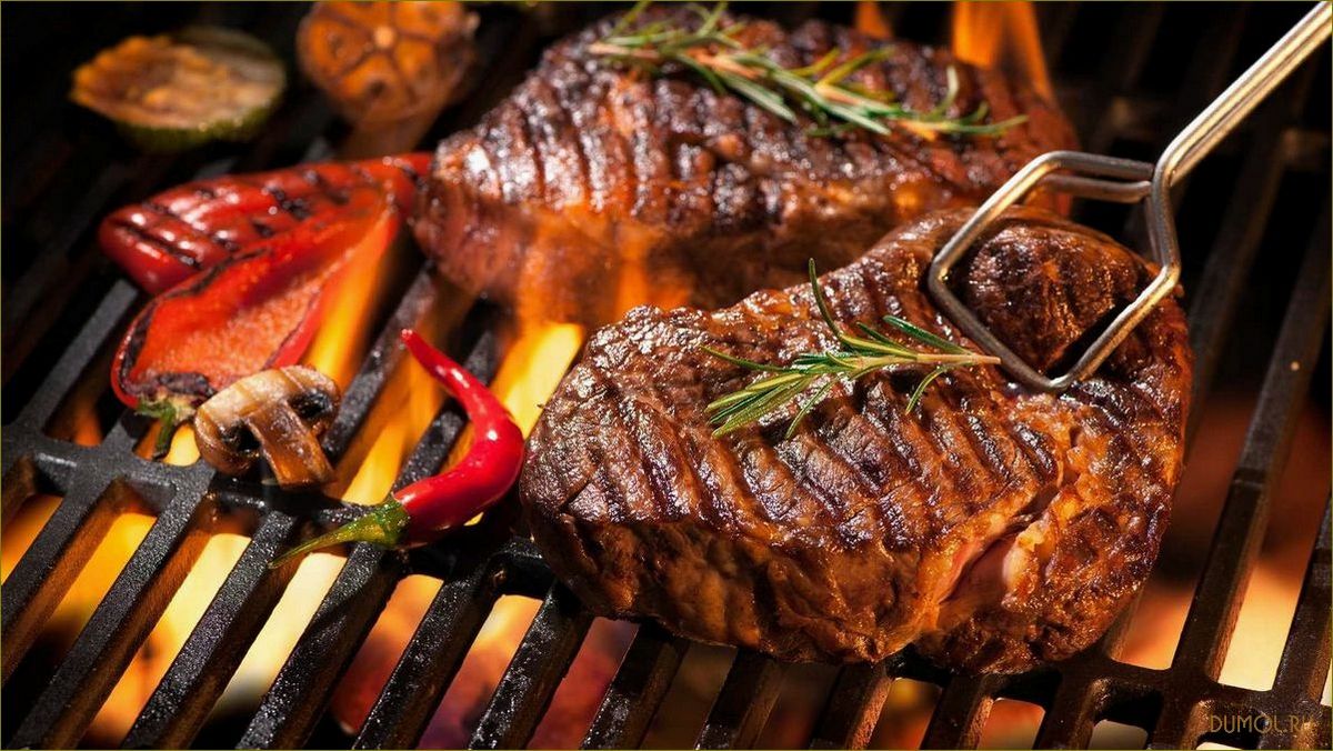 Мясо на гриле: секреты приготовления и лучшие рецепты