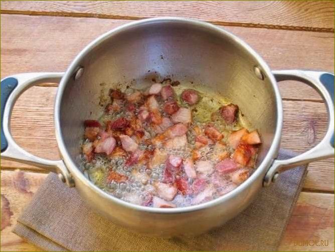 Картофельный суп с дымком