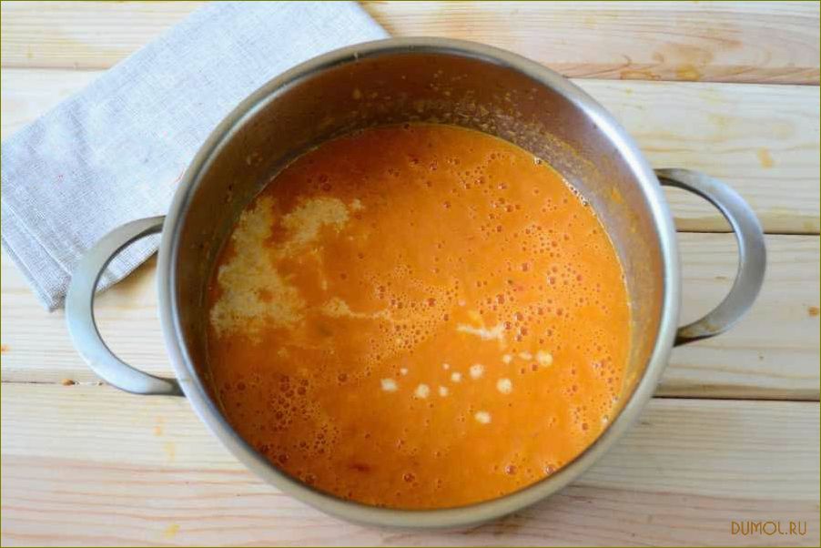 Томатный суп-пюре 