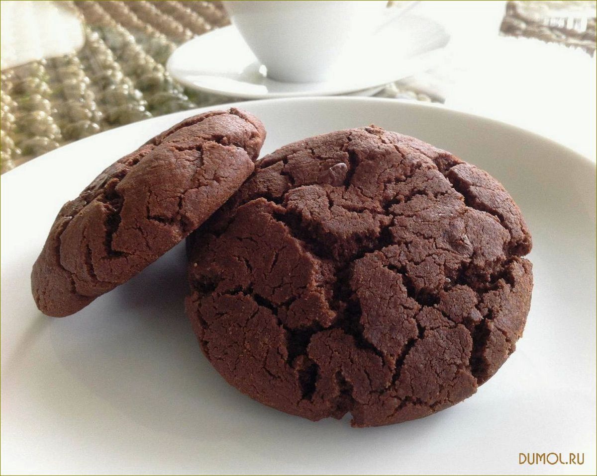 Рецепт мягкого шоколадного печенья