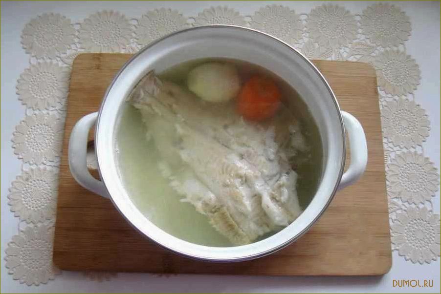 Рецепт супа из камбалы