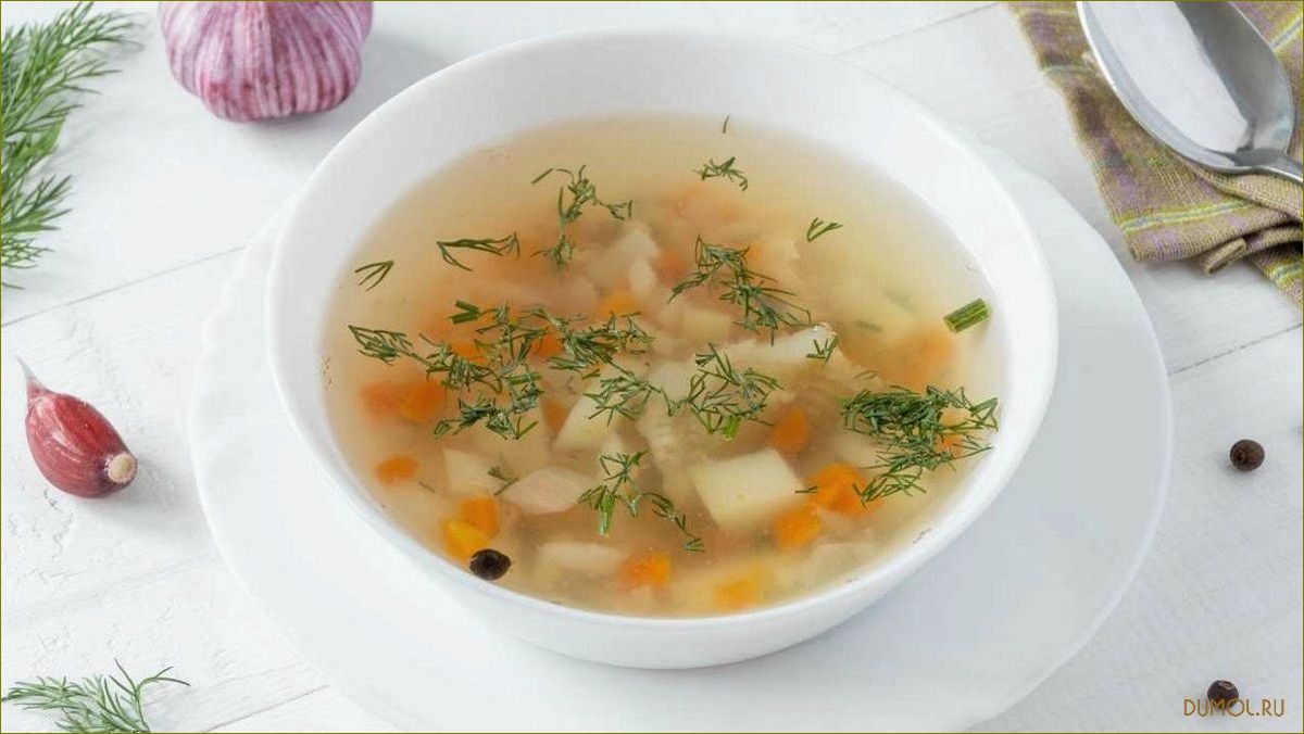 Рецепт супа из камбалы